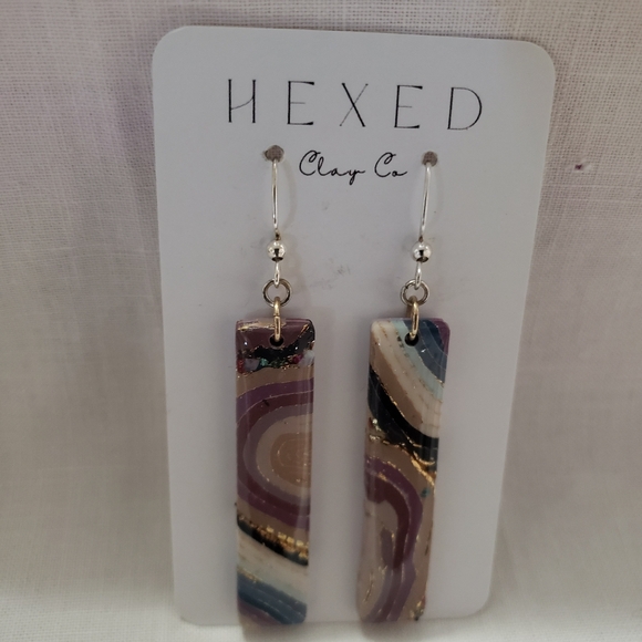 Beautiful Handmade Earrings by Hexed Clay Company - Picture 2 of 7